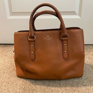 Kate Spade Brown Leather Satchel